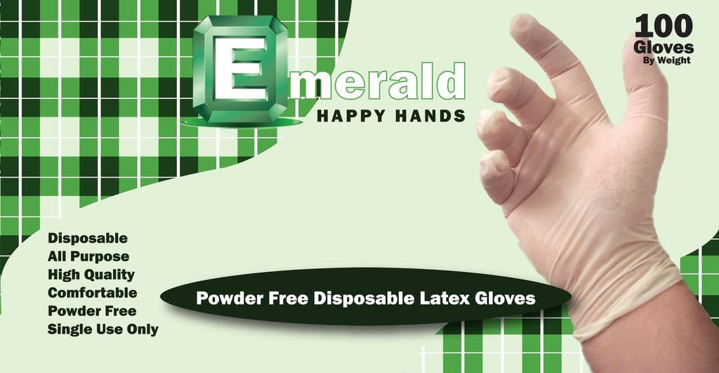 Disposable Gloves - Powder and Latex Free -Non-Sterile - 100 Gloves per Box
