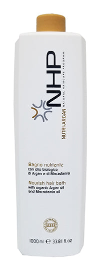 NHP Nutri Argan Nourishing Shampoo with Macadamia Oil (Dry and Colored Hair)