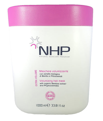 NHP Extra Volume Hair Mask Volumizing with Bamboo Extract 33.8 Fl. Oz