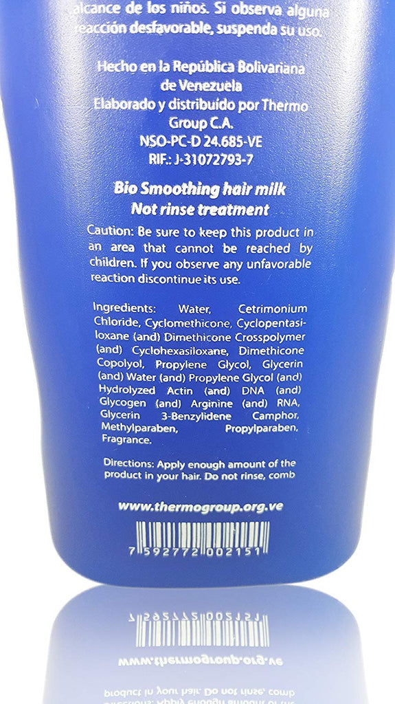 KLERAVITEX Milk 55 Leave In Conditioner Hair Detangler Cream Treatment 33.80 oz Anti-Frizz Bottle Deep Conditioner Hair Repair Protectant for Dry and Damaged Hair For Curly Hair and Natural Hair
